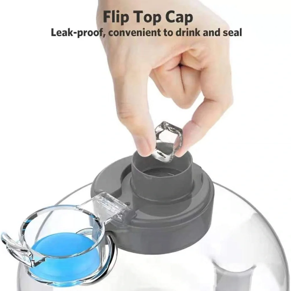 BOTTLED JOY 1 Gallon Water Bottle, BPA Free Large Water Bottle - Picture 3 of 5